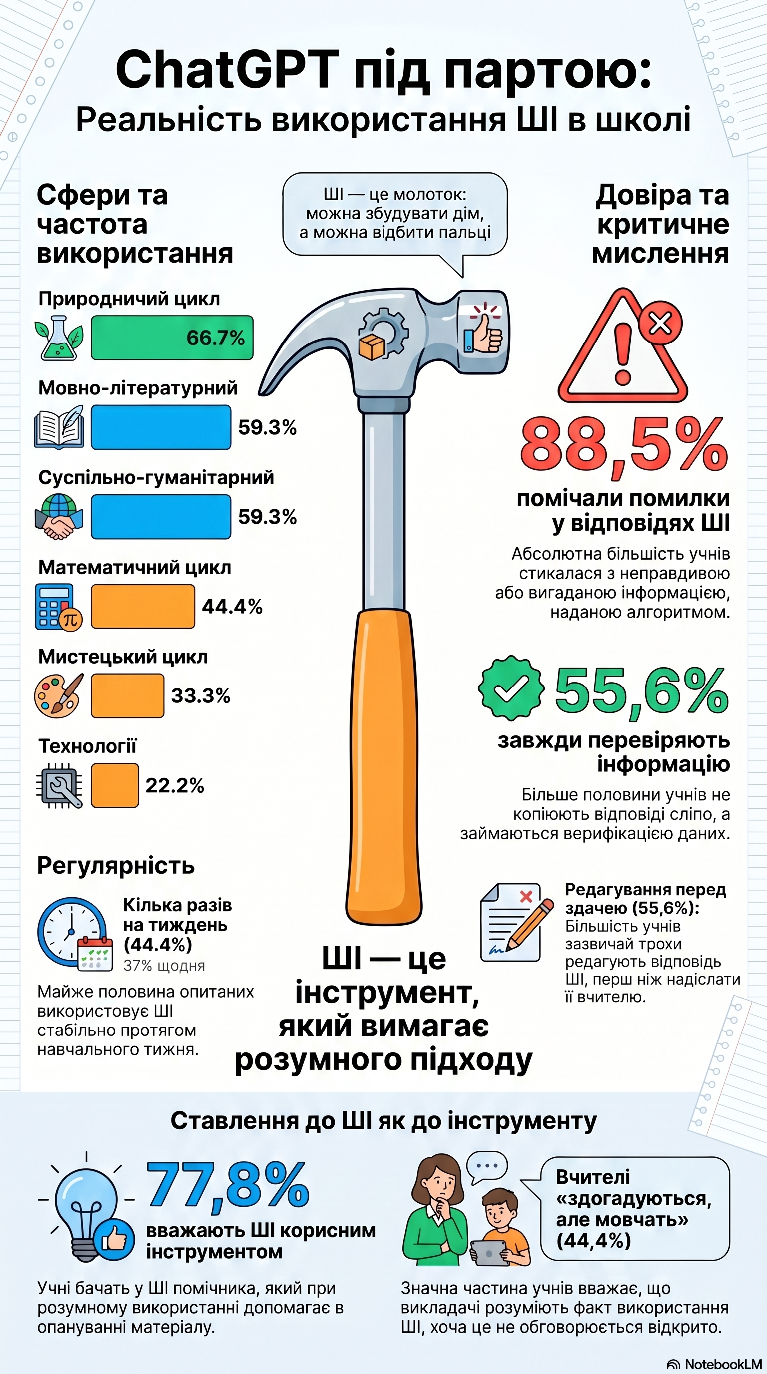 сгенеровано ШІ (NotebookLM) за запитом автора статті