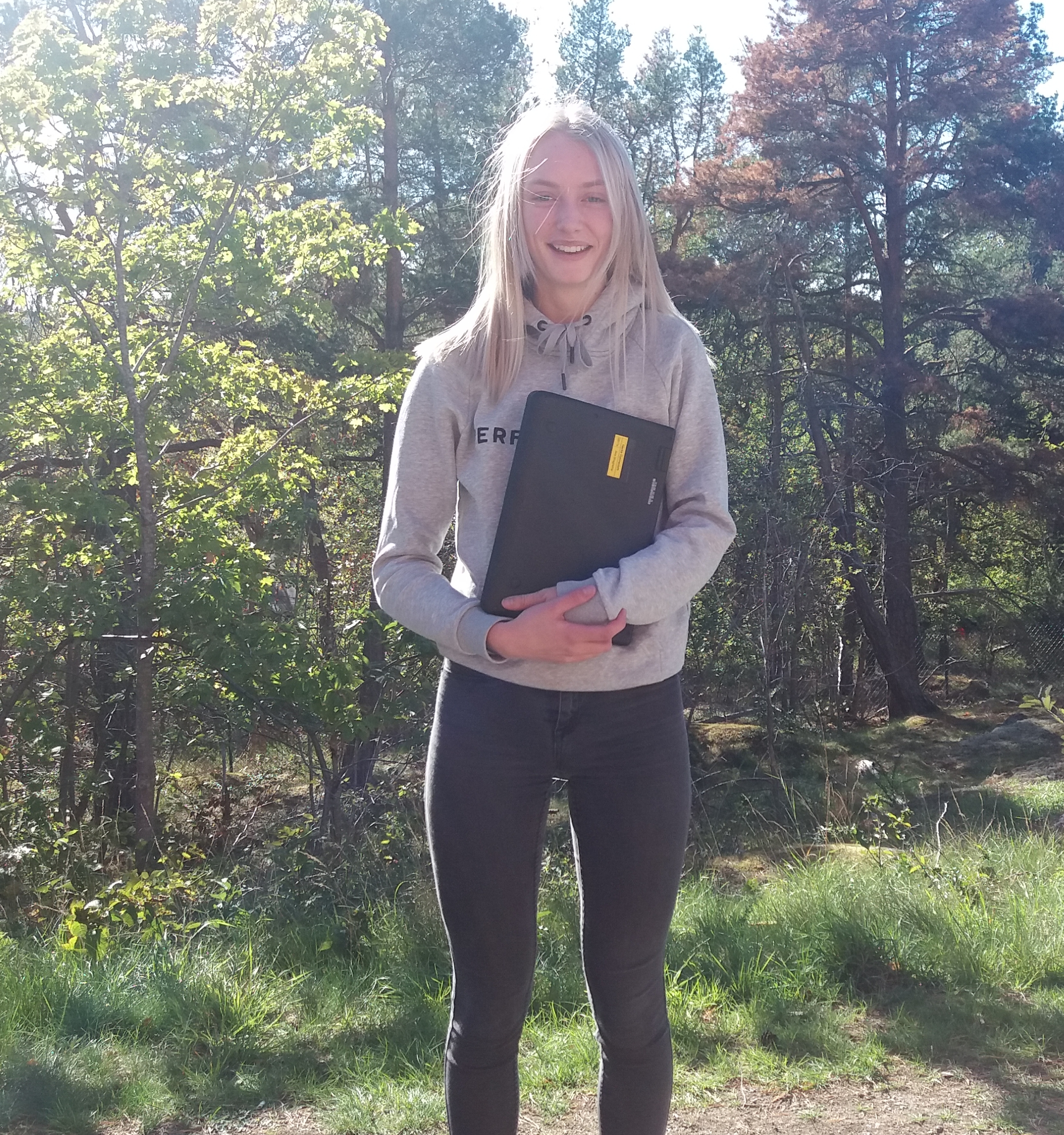 Hon är en elev Foto: Ahmad khan