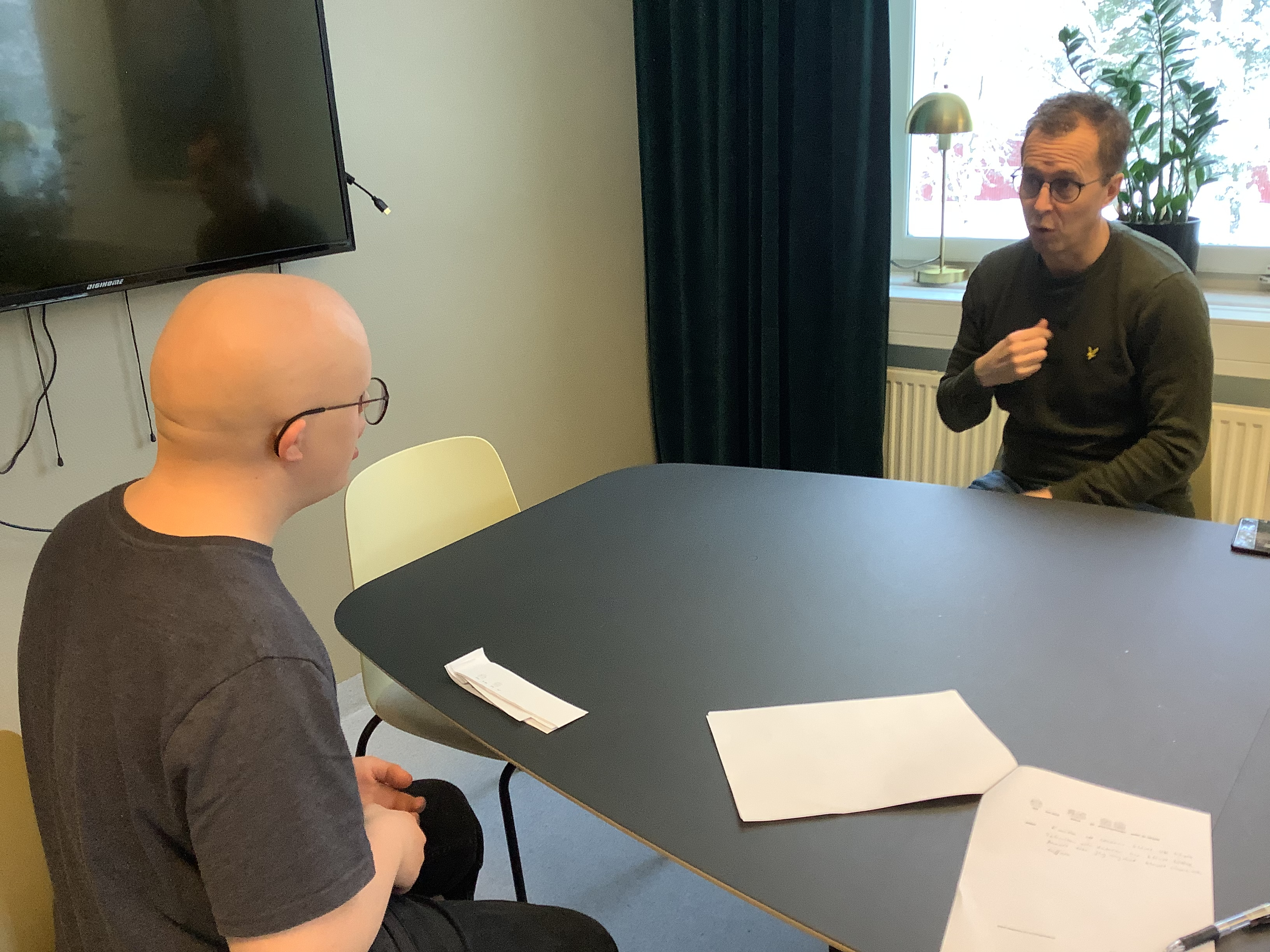 Ossian intervjuar Per BILD: Jenny Persson Jenny Persson