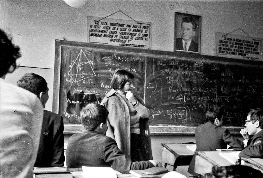 School during communism in Romania. Andrei Birsan
