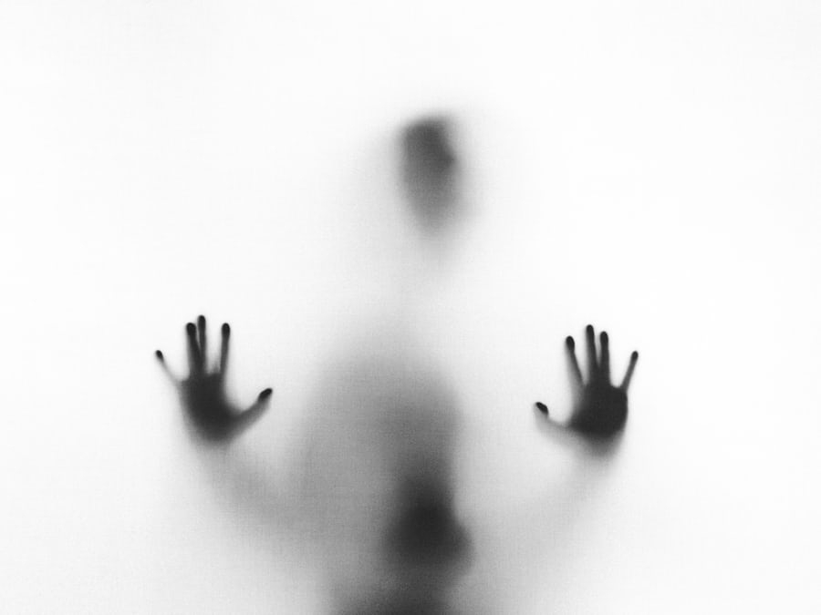 Person behind fog glass Stefano Pollio, September 6, 2017, Unsplash