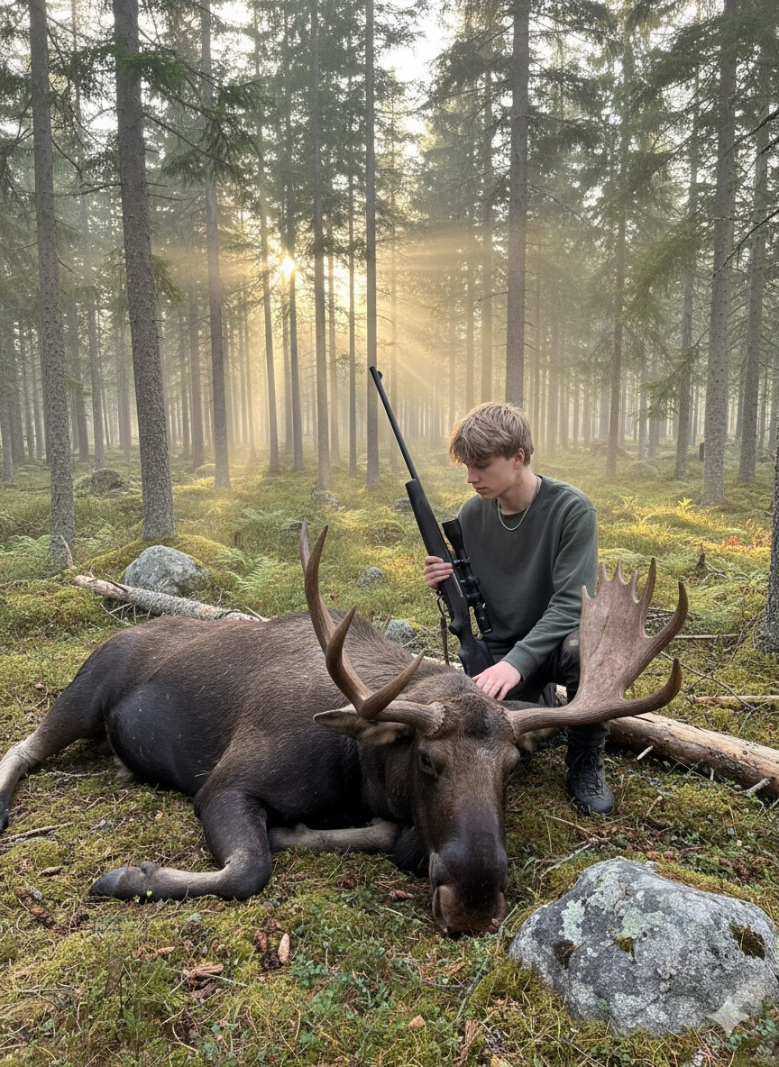 Melker Öhman, skapad med AI