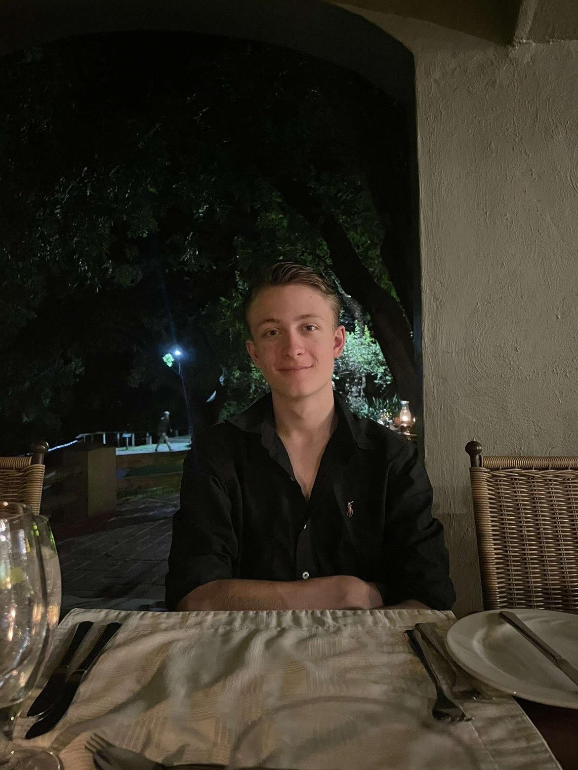 Walter på sin 17-års dag Walter S. Schmidt