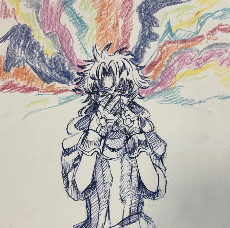 Fan art of main character of the series. Isa Ardelean