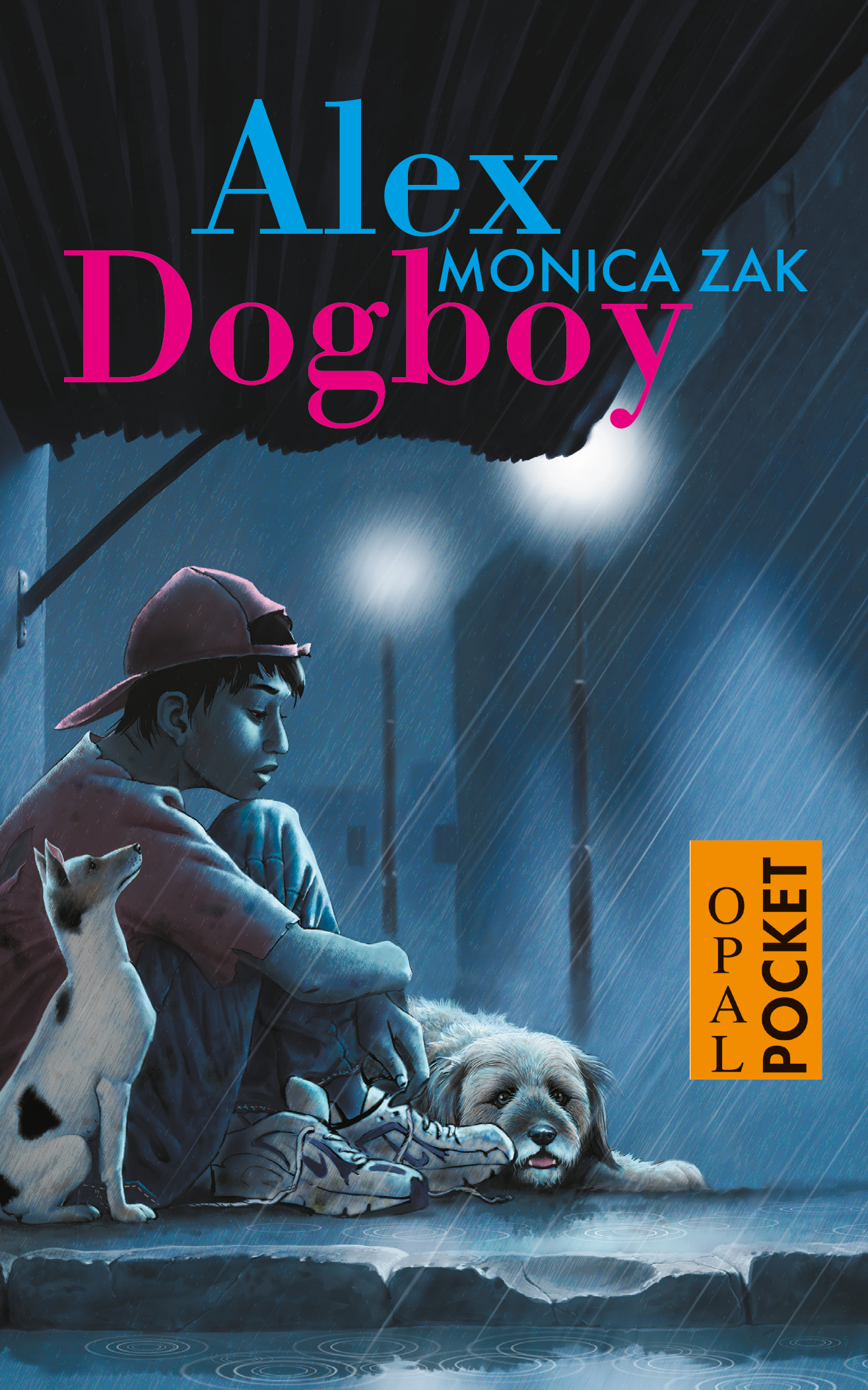 Boken Alex Dogboy av Monika Zak Bilden används med tillstånd av Bokförlaget Opal AB